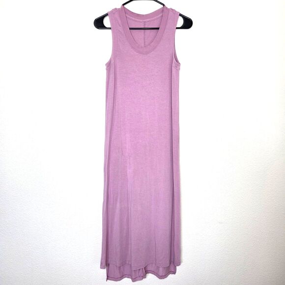 Lululemon All Yours Tank Midi Maxi Dress Mauve Size 4? Womens - Picture 1 of 9